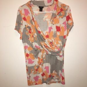 ANN TAYLOR Multi Color Blouse